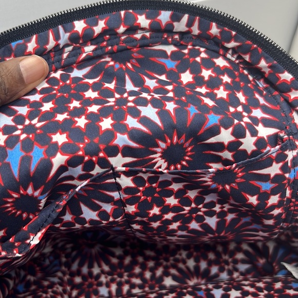 VERA BRADLEY Patriotic Plaid Backpack  9.0" w x 12.0" h x 4.75" d - Picture 9 of 11